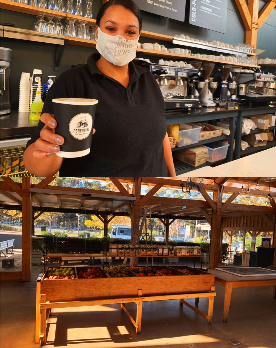 The Peregrine family is up and about, energetic and ready to serve you with fresh fruit and veg, fresh breads, your favourite pies, take-away coffees and more! 
Our new operating hours are from 9am to 4pm.