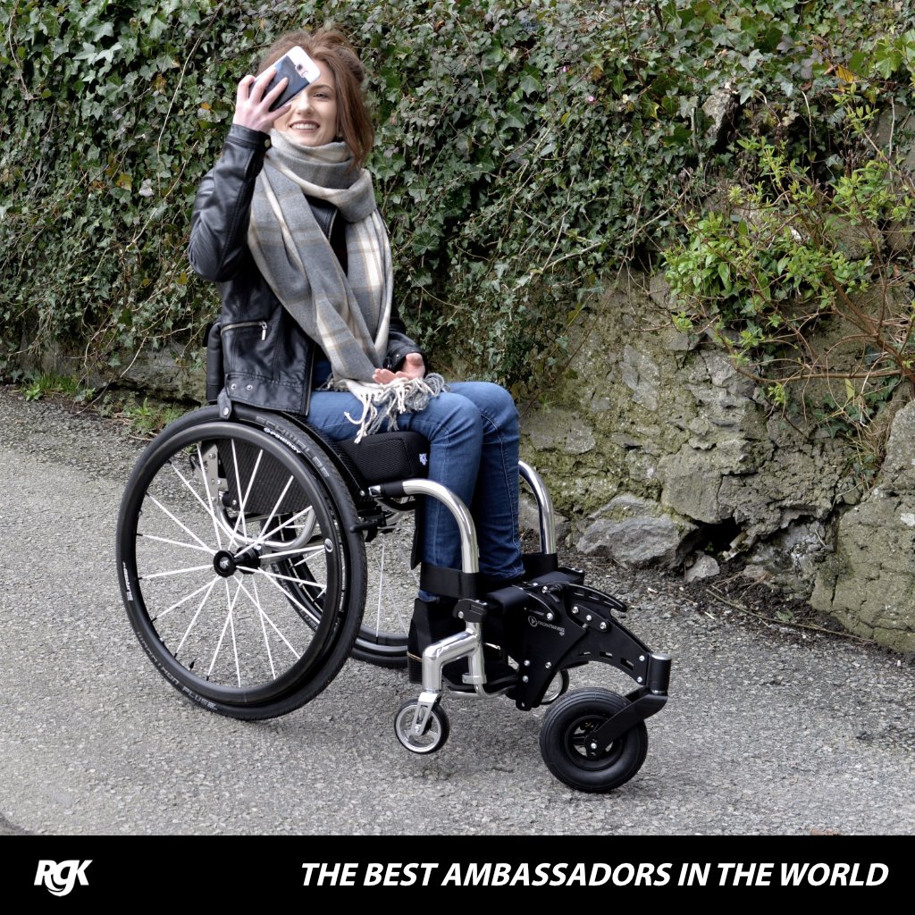 RGKWheelchairs's tweet image. Best Ambassadors in the world - Ready for every Occasion 

#RGK #RGKWheelchairs #FrontWheel #Selfie #Smile