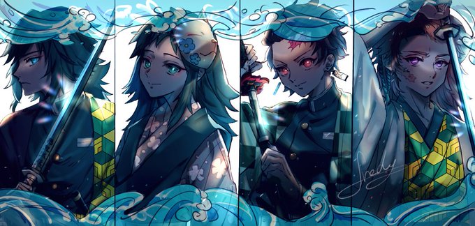 水の呼吸組のtwitterイラスト検索結果 古い順 水の呼吸組のtwitterイラスト検索結果 古い順