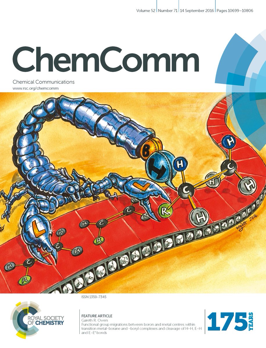 ChemCommun's tweet photo. We absolutely love this cover selected by our team for #ChemComm25K! 😍✨

We're excited to continue our tradition of publishing impactful research and sharing articles with you 🤗 https://t.co/TIRRZDMLtA