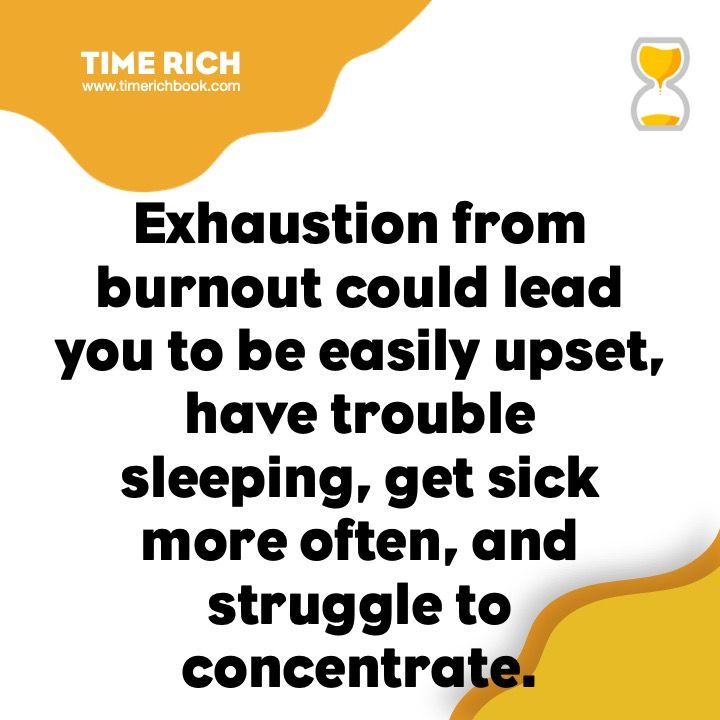 SteveGlaveski's tweet photo. Exhaustion from burnout could lead you to be easily upset, have trouble sleeping, get sick more often, and struggle to concentrate.
https://t.co/i8RqhUM7Cs
#6hourworkday #business #startups #wellness #mentalhealth https://t.co/oEURh2btze