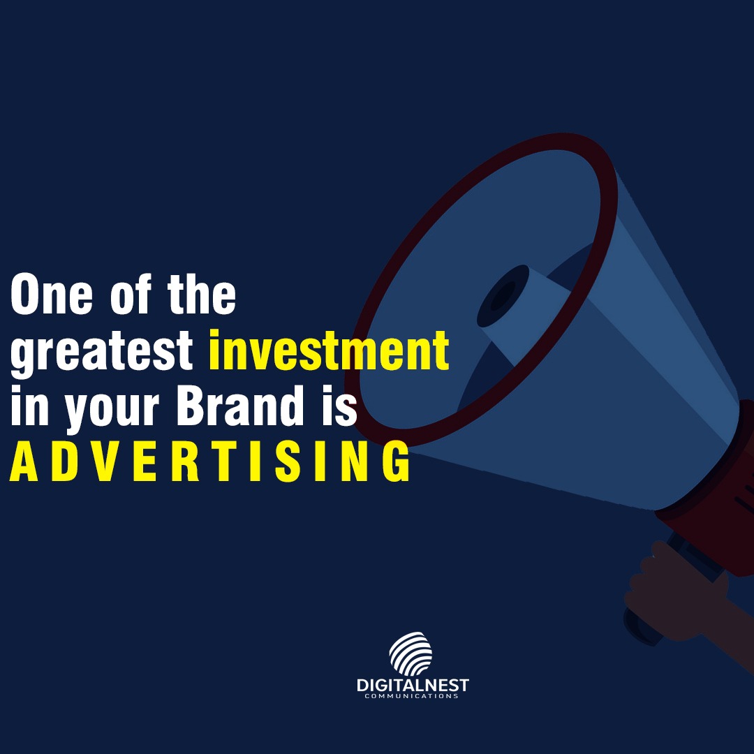 DigitalNestHQ's tweet photo. Never hold back on advertising, the right kind of advertising always works.

#creativity #lagoscreatives #abujacreatives #abujacreatives #creativeagency #marketingagency #creatives #digitalmarketing #naijacreatives #advertising #naijaadverts #branding #brandimage #storytelling https://t.co/of0cnSfTHS