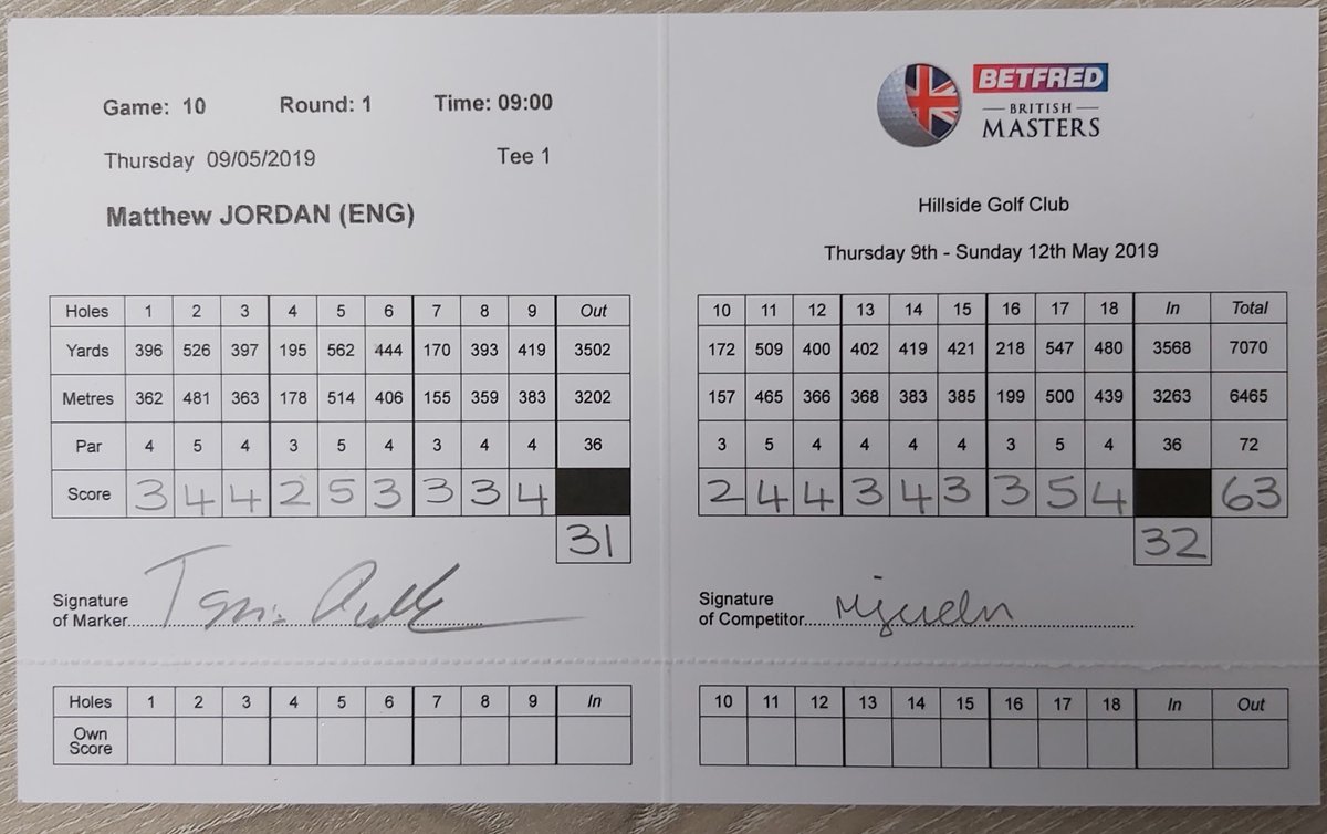 Hillside_GC's tweet photo. Who could forget the blistering course record 63 in the 1st round of the @EuropeanTour @british_masters 12 months ago to this day!! @matthew_jordan7 of our friends @RLGCHoylake set the Clubhouse lead with his magnificent round. Over 15,000 fans came through the gates on day 1 https://t.co/PozrqK1uIO