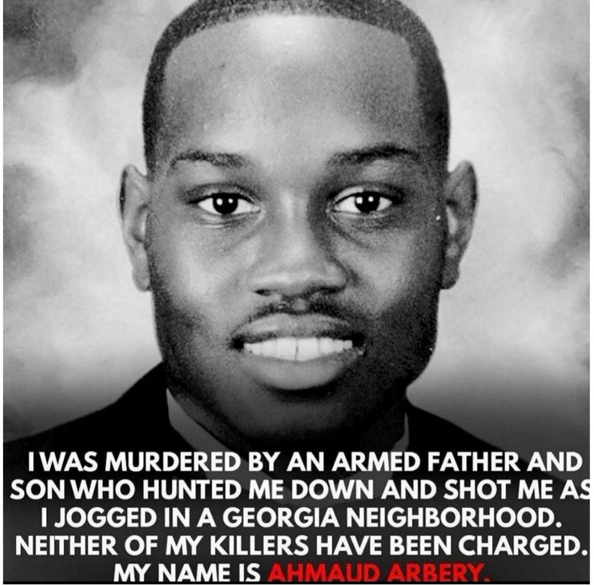 Justice for Ahmaud Arbery. Another day in America. Unfortunately its become a common occurrence.
