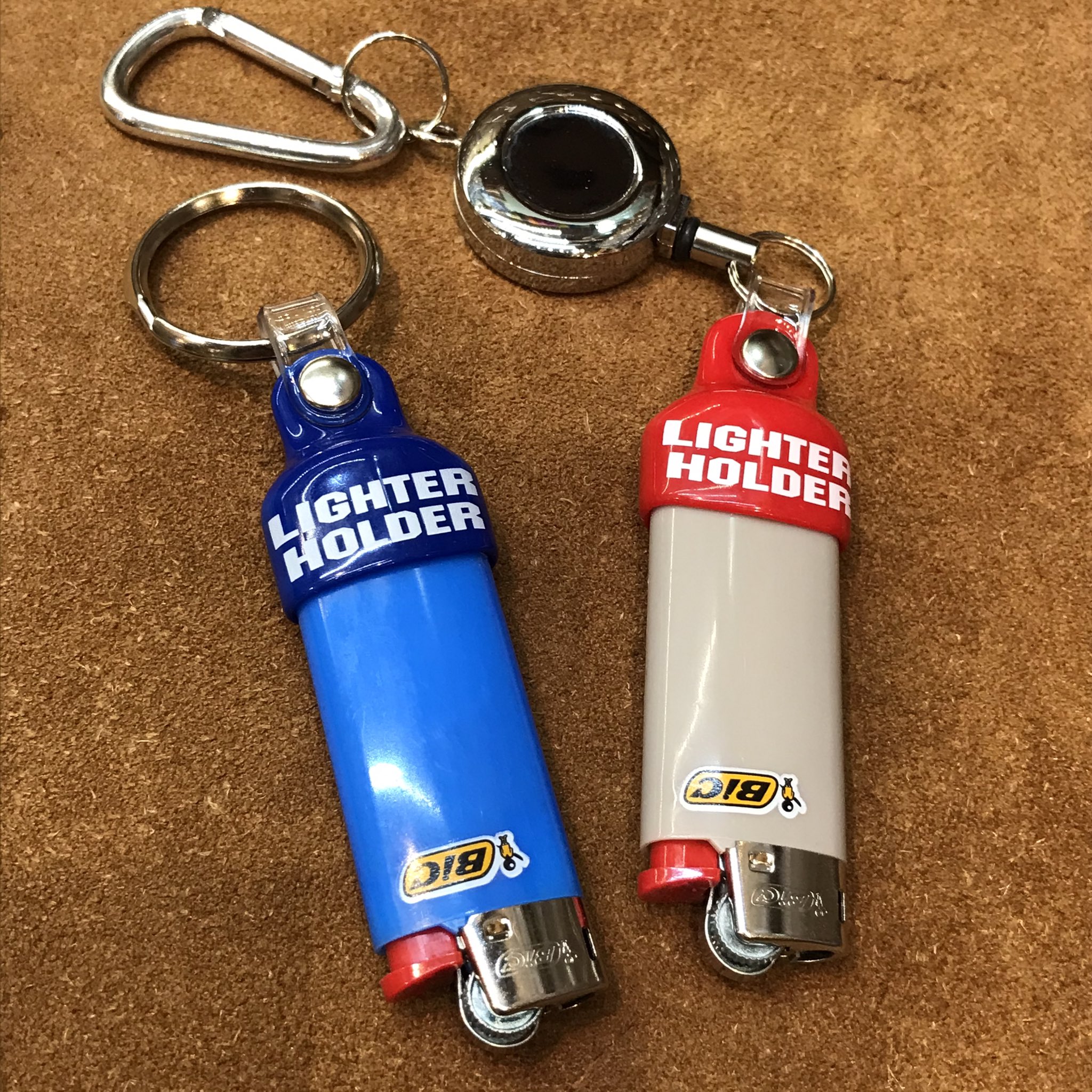 Horizon立川 在 Twitter 上 ラバー製のライターキャップにbicのライターが付属していているので 買ってスグお使いいただけます ダブルリングとカナビラ リールがあり キーホルダーなどにつけることが出来ます ダブルリング Price 418 Tax In カナビラ