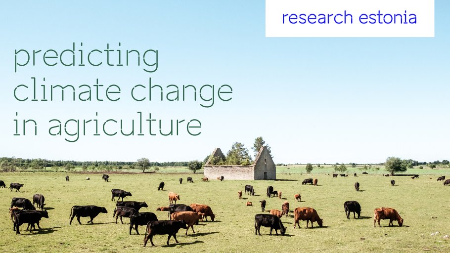 Research in Estonia (@researchestonia) on Twitter photo #ClimateChange is a big challenge for #agriculture👨🌾
<a href="/maaylikool/">Eesti Maaülikool</a> researchers and their colleagues from 🇫🇷, 🇪🇸 and 🇩🇪 created a webtool to give an overview of past and future climatic changes in Europe and offer possible adaptation measures: bit.ly/2WDZKKi #ClimateChange is a big challenge for #agriculture👨🌾
<a href="/maaylikool/">Eesti Maaülikool</a> researchers and their colleagues from 🇫🇷, 🇪🇸 and 🇩🇪 created a webtool to give an overview of past and future climatic changes in Europe and offer possible adaptation measures: bit.ly/2WDZKKi