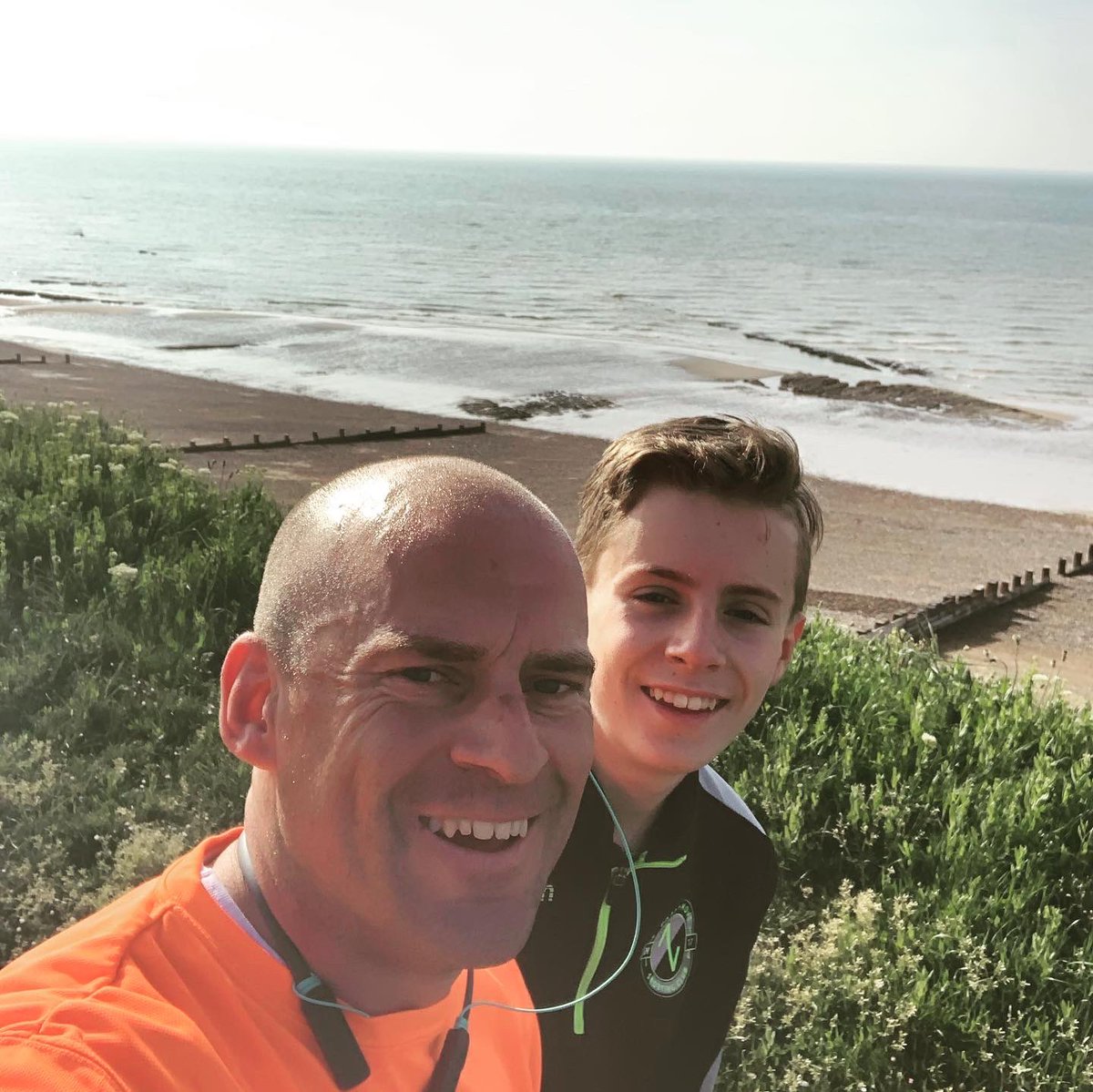 TonyHarris8's tweet photo. Second 5k for @Run5k4NHS chasing my son along Bexhill seafront, donation made. https://t.co/v61tu1mPN0
