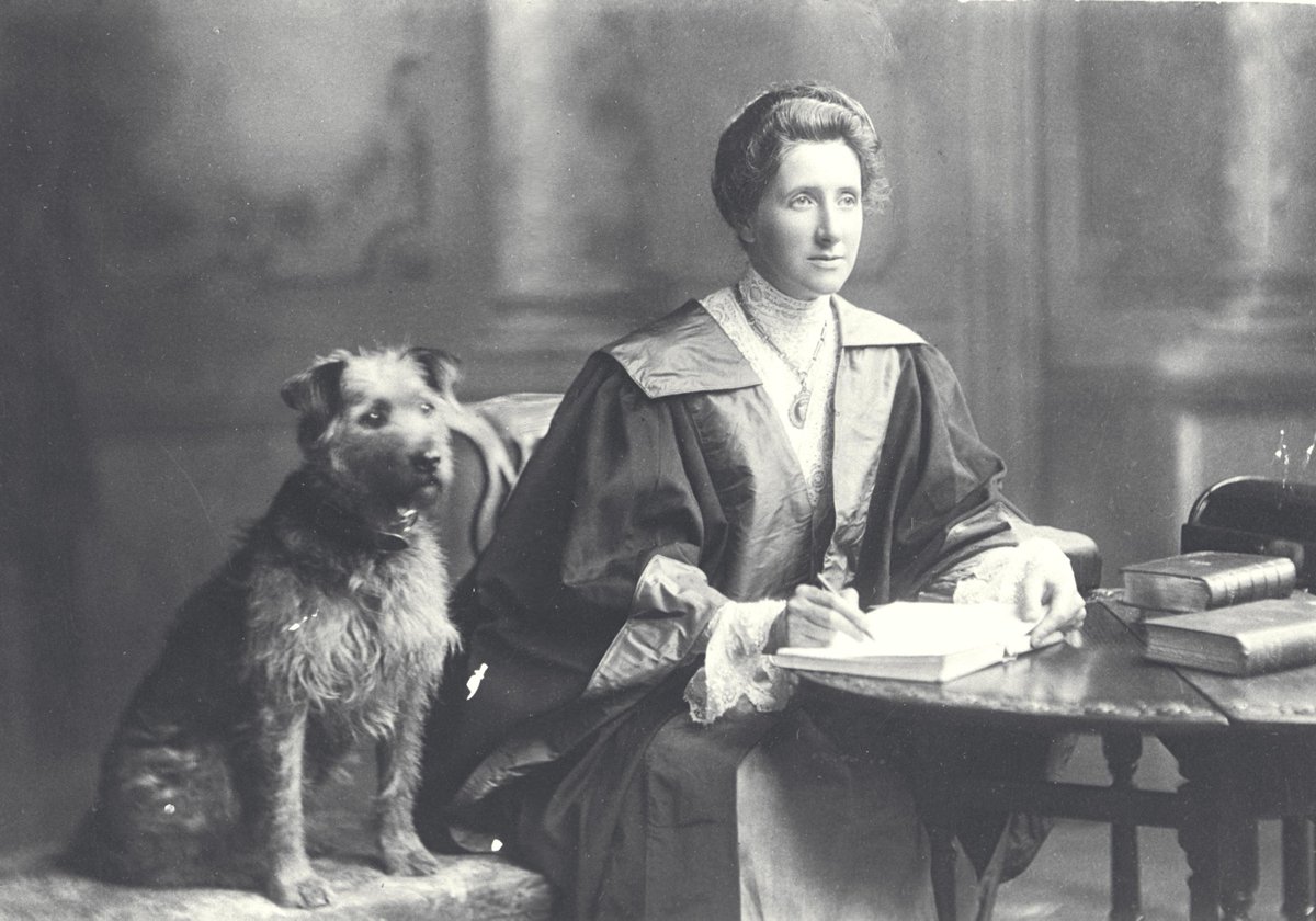 lhsaeul's tweet photo. Jessie MacLaren MacGregor was born #onthisday in 1863. Jessie was one of the first women to be awarded a Medical Degree from the University of Edinburgh in 1899. She went on to hold posts in Sick Kids and Bruntsfield Hospital before emigrating to Colorado (Ref: GD1/53/2/2) https://t.co/PYGo4J79Bh