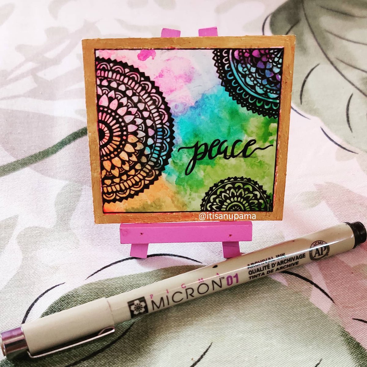 itisanupama's tweet photo. “Everything that has a beginning has an ending. Make your peace with that and all will be well.”
~Gautam Buddha🙏🏻🕉️☮️
#BuddhaPurnima 
#Buddha #BuddhaJayanti #art #artist 
#artists #ArtistOnTwitter #artiste #artistsoninstagram #peace #peaceful #artistsupportpledge  #artwork https://t.co/3Vxf2Lk8kf