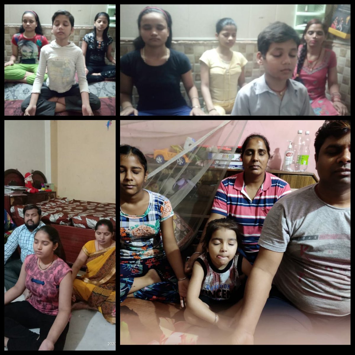 kaursatinder77's tweet photo. GGSSS No.1Tilak Nagar 
 दिल्ली सरकार का अहम कदम । हैप्पीनेस का सफर स्कूल से घर तक।  

सरकारी स्कूलों के बच्चे अपने परिवार के साथ माइंडफुलनेस करते हुए ।
#ParentingInLockdown
#happinessactivity
@msisodia
@happinessdelhi
@Sanjeevchopra
@Geetamisra4
@avinashjha_dli
@kamayanijoshi https://t.co/uX9eLMn0RJ