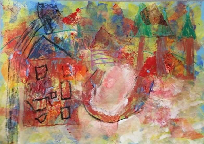 gracefieldarts's tweet photo. Throwing Back this Thursday to some fabulous paintings from our Kids Art Club in spring 2015!
Responding to &amp; inspired by the Archie In Oil exhibition, these reflect the bold marks &amp; beautiful colours of the original works!
#throwbackthursday #archiesutterwatt #kidsart #supportdg https://t.co/ZuZdSvcd80
