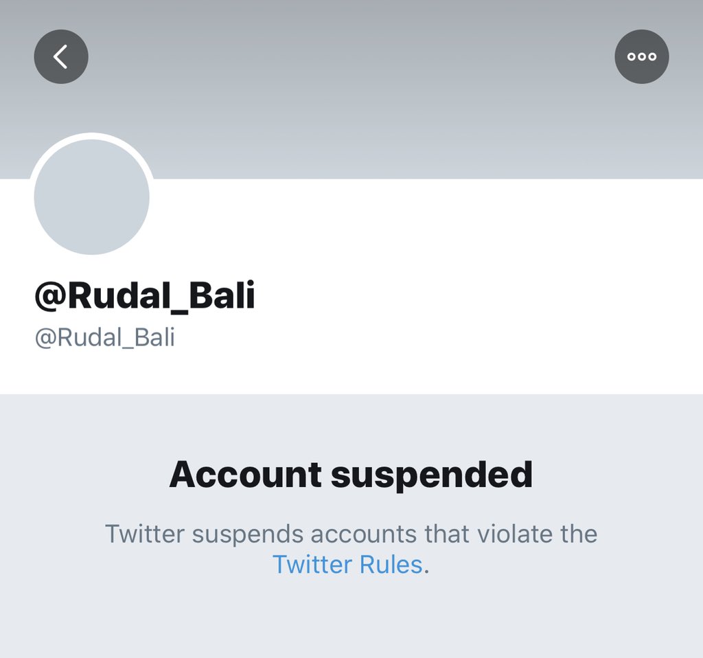 Tumbang semua. Ada yang akunnya baru setengah jam dibuat, langsung suspended. 🤔