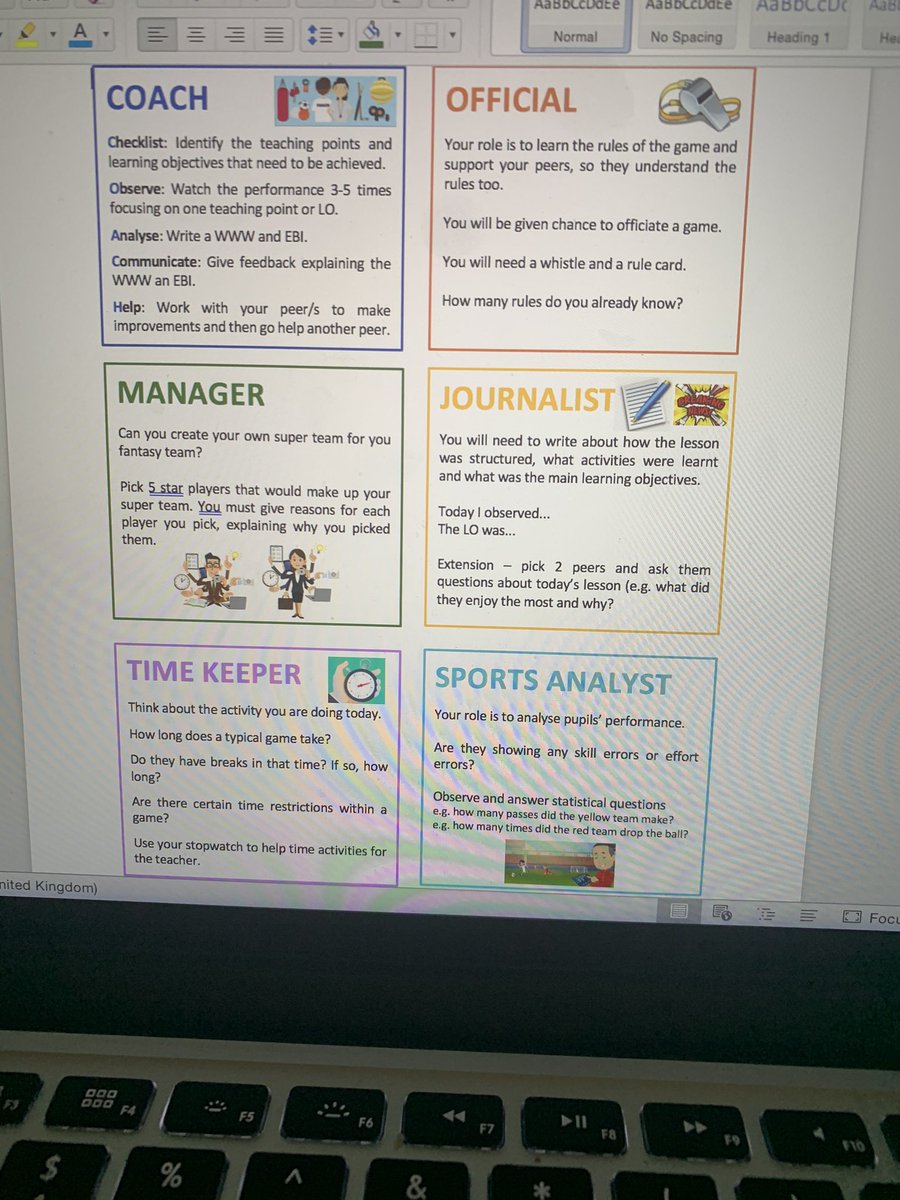 MissGrayPE's tweet photo. This brilliant idea was originally from twitter. @MissSolley kindly sent me the resources she had and iโve adapted them for our PE department. Really hope the kids like them! I can upload to @TeachMeetPE if people would like a copy. #nonparticipant #nondoer #PE https://t.co/k4nb8NiBxu