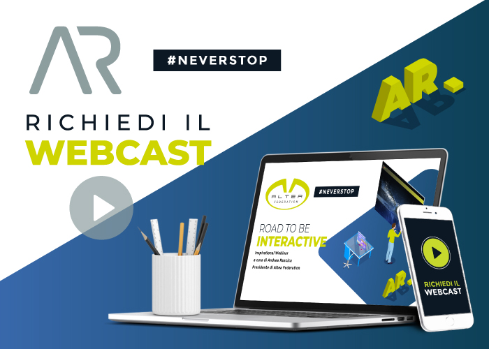 On line il mio primo Webcast 🎞 INTERACTIVE ORGANIZATION ► alteafederation.it/interactive-or… L'interpretazione dei fenomeni in atto e uno scenario future-ready per le organizzazioni interattive #alteafederation #webcast #smartworking #interactiveorganization #human #innovation #growth