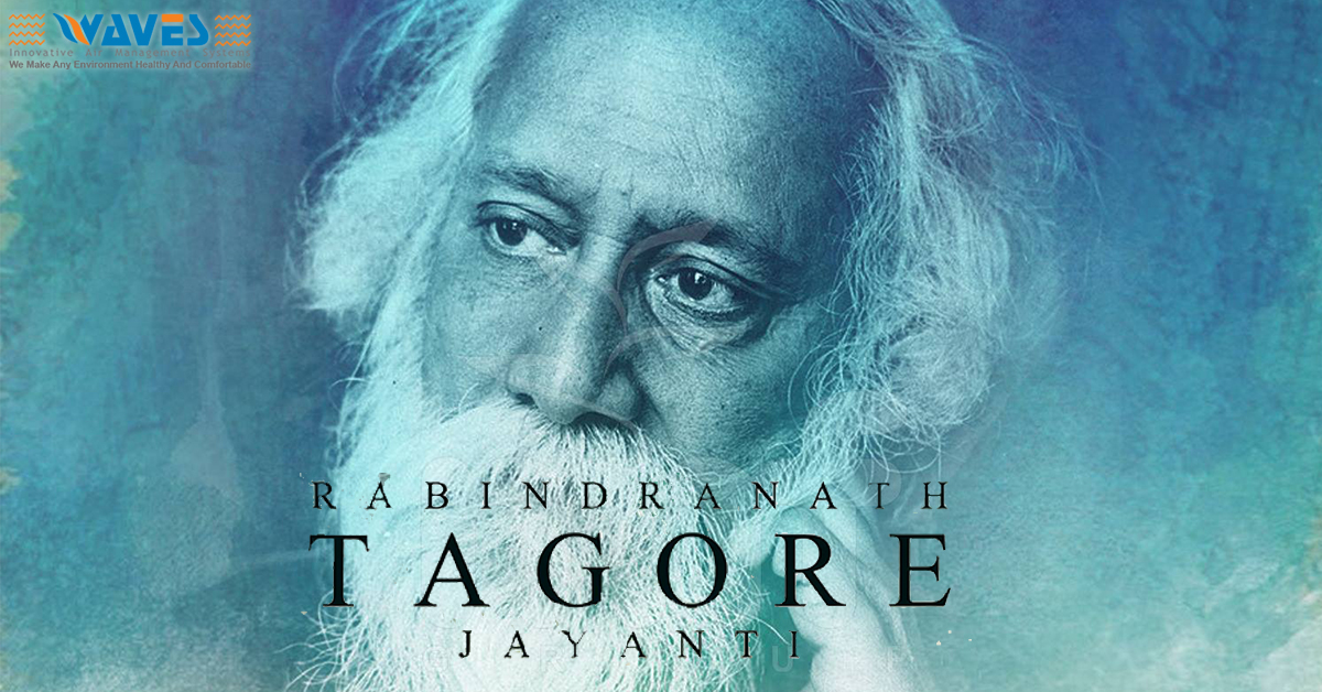 Wavesaircon's tweet photo. Remembering India's 1st Nobel laureate, poet , artist &amp; educationist #RabindranathTagore on his 159th #BirthAnniversary 
#wavesaircon https://t.co/zHyFI3p5Vo