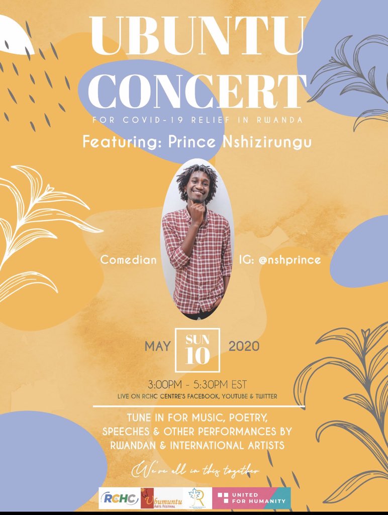 Honored to be apart of the UBUNTU CONCERT🙏🏾♥️