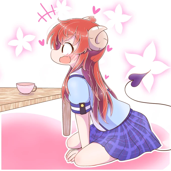 楽しいおしゃべりまぞく☺️
 #まちカドまぞく 