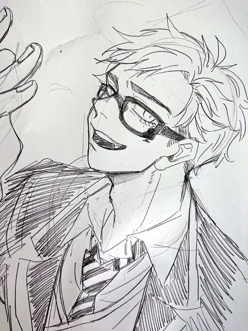 衝動が押えきれませんでした
落書き♣️パイセン 