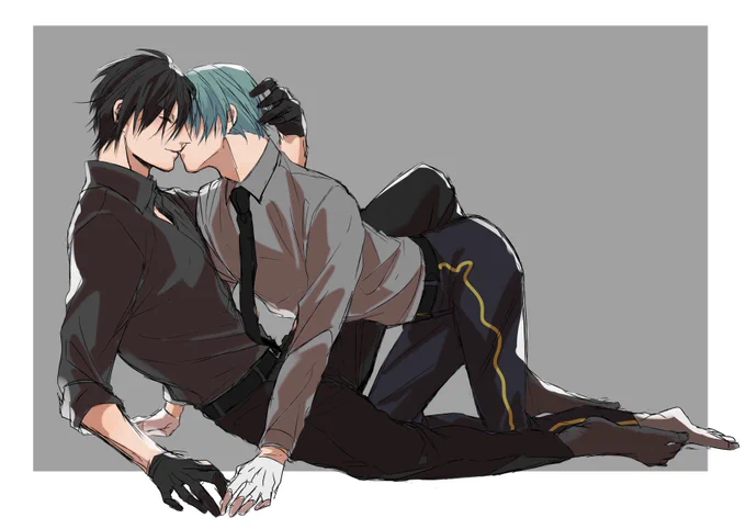 #創作男審神者黒
一期一振×審神者黒 
