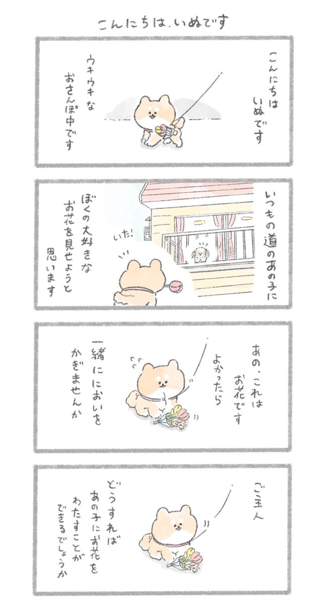 こんにちは、いぬです
#こんにちはいぬ 