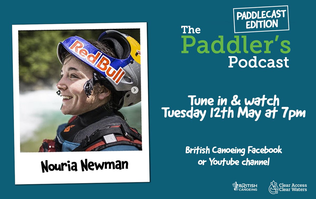#RT <a href="/BritishCanoeing/">Great British Canoeing</a>: TONIGHT AT 7PM ON FACEBOOK!

Join the lovely (and hardcore) Nouria Newman as she talks all things lockdown in France with Etienne, as well as about her postponed plans and future white water adventures! 

👇👇👇