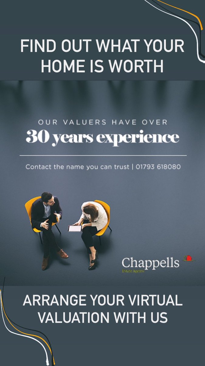 Chappells_EA's tweet photo. Want to know what your home is worth? We are carrying out virtual valuations so you do not have to leave your home! https://t.co/pVOBR5UozL