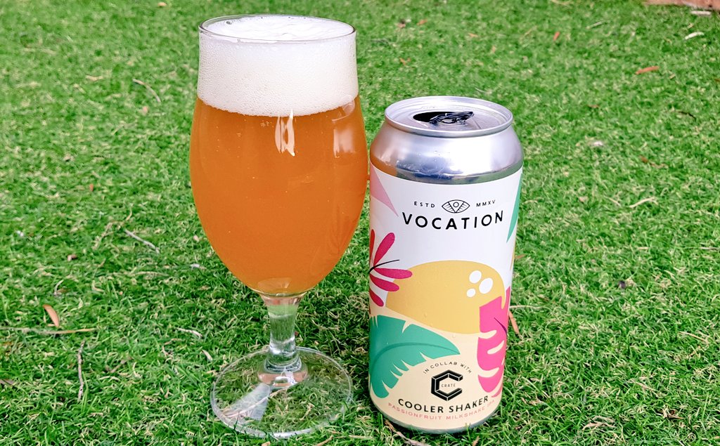 Here's a delightful &amp; super drinkable Passionfruit &amp; Mamey Sapote milkshake IPA by <a href="/vocationbrewery/">Vocation Brewery</a> all the way from Hebden Bridge UK.
#topdrop #Craftbeer #ipa