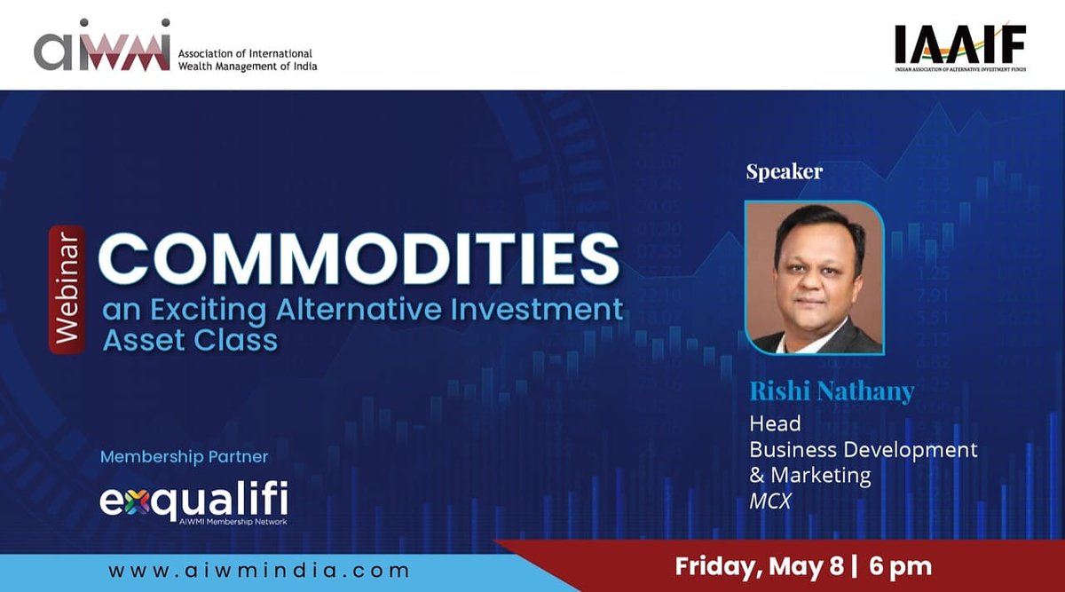 exqualifi's tweet photo. Join us for our Knowledge Session! Join Zoom Meeting- https://t.co/qGSqz23vBf
#upskilling #alternativeinvestments #investing #assetallocation #capitalmanagement #funds #wealthmanagment https://t.co/t7qrKyHU6a
