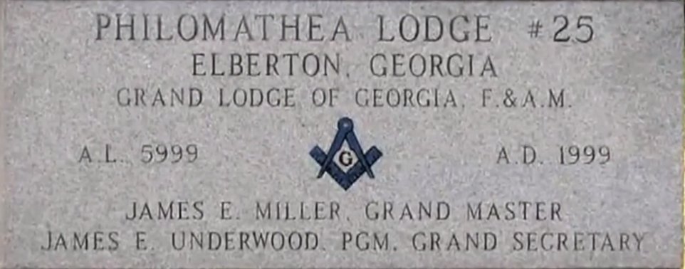 You can see on level 18 the "Knights of the Rose Croix"This group is also known as"Rosicrucians"You may have heard of them earlier in this thread as"R.C. Christian"A document was discovered in 2015 at Coggins Industries in Elberton that links RC directly to this group