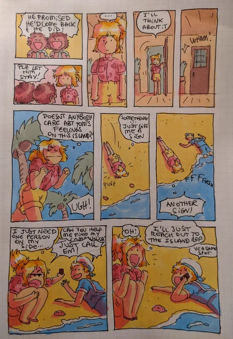 P 10 of this tom nook x redd fancomic 
#ACNH #Animalcrossing 