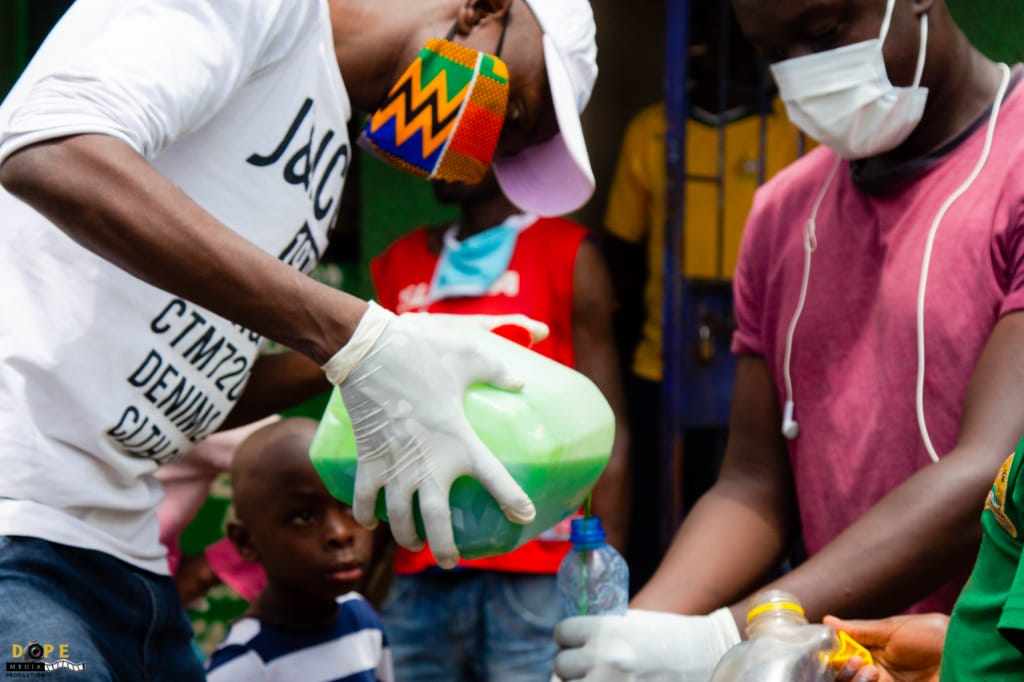 nilorado's tweet photo. Thank you @leonsumbua for your creativity, we managed to make hand washing soaps to reduce the expense of buying from the market 
#WEFORTHEM
#LetsFightCoronaTogether https://t.co/wmY4kCuH1n