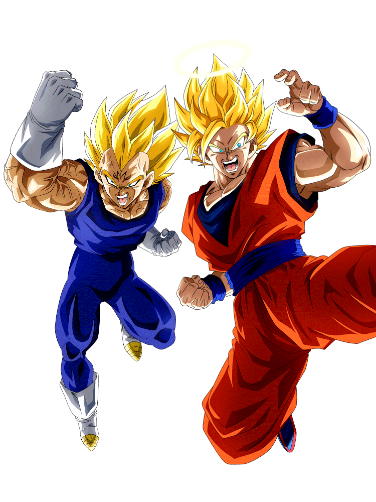 Air  on X: Global EZA SSJ2 Angel Goku and Majin Vegeta #DokkanBattle   / X