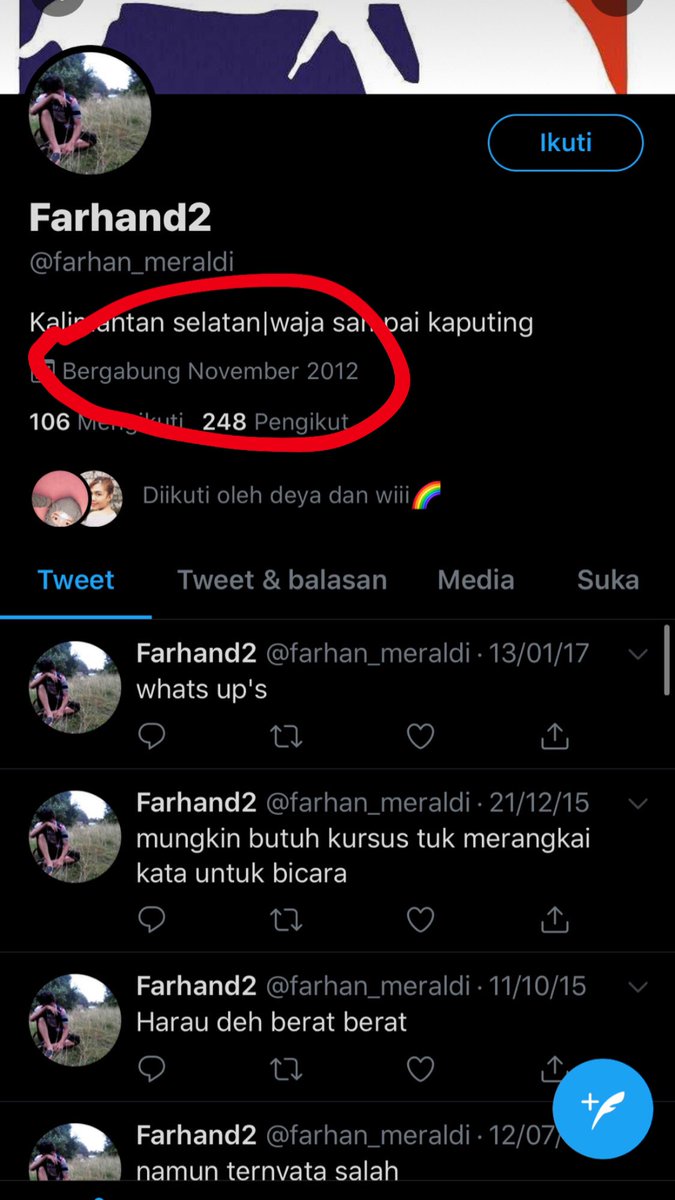 frhn_15's tweet photo. @Nathandtra @ndunlah Dah lama tpi bikin aku baru lagi nich..... https://t.co/HgrZzTSsmW