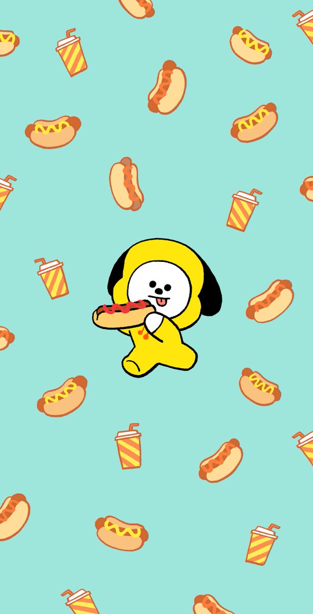 Bt21 Japan Official On Twitter あなたの好みはどれ おうちでも楽しく モグモグ 食の好み 壁紙 Bt21