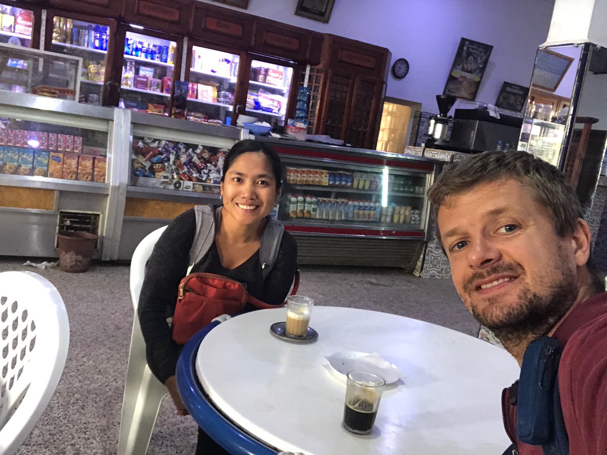 whileinafrica's tweet photo. Traveling by bus from Agadir Morocco to Dakhla is certainly doable if you don’t mind a lengthy but comfy bus ride with lots of stop overs for stretches and snacks. Photos also show the terminal station in Agadir where you’ll find stalls for food and coffee fix. #agadirtodakhla https://t.co/SyTfRQdEch