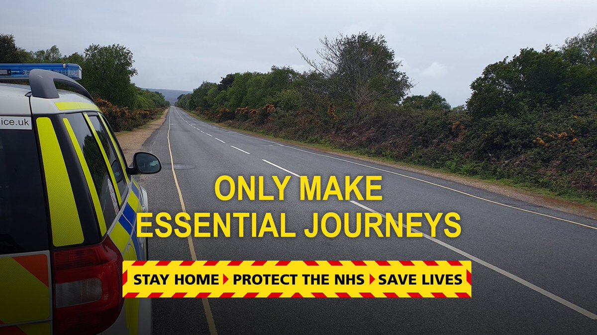 PaulMatthews67's tweet photo. No ambiguity in Monmouthshire. It’s a stay home bank holiday weekend - you can visit us when it’s safe - we want to keep our citizens alive. @GPMonmouthshire pulling loads of motorists - 7.5% yesterday failed to evidence their journey as essential #selfish https://t.co/GunU45yZDU
