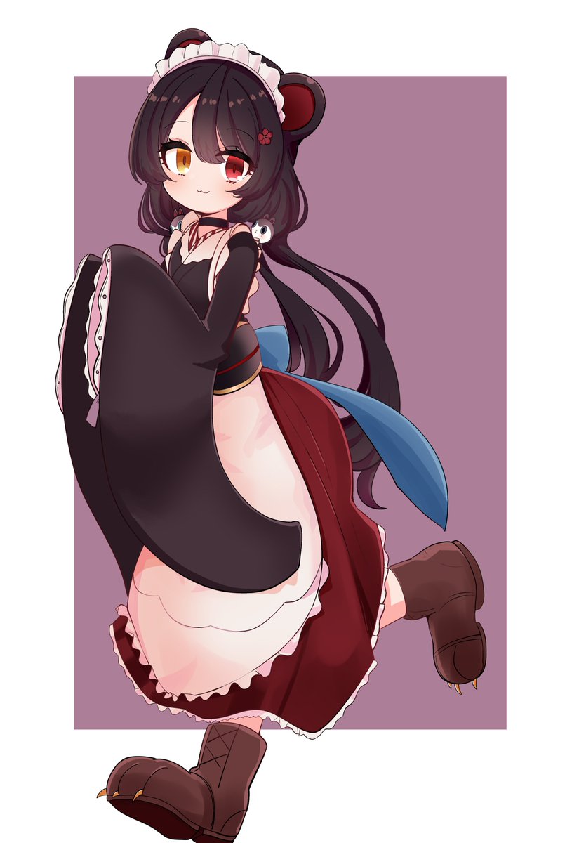戌亥とこ 「これはケルベロス #いぬいらすと 」|びばえいちのイラスト