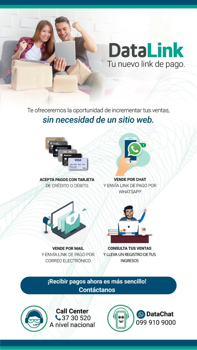 afloresoto's tweet image. Ahora todo será más fácil #Datalink by #Datafast para mas información comunicarse con los números mostrados en la imagen.