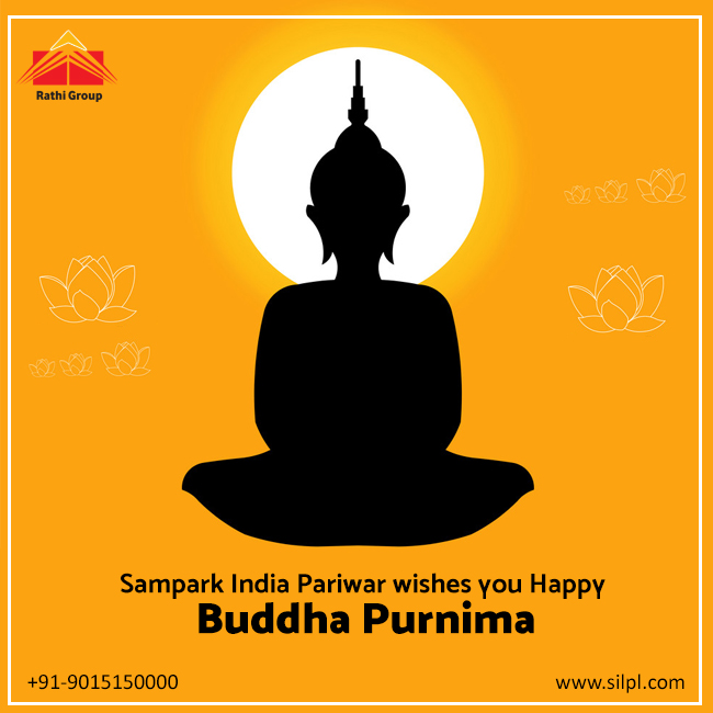 SilplIndia's tweet photo. May Buddha Purnima’s Full Moon Evades the Evil of Ignorance from our Lives and Guides us to the Track of Enlightenment!
#SamparkIndia #Silpl #RathiGroup https://t.co/p5n5ENpkiO