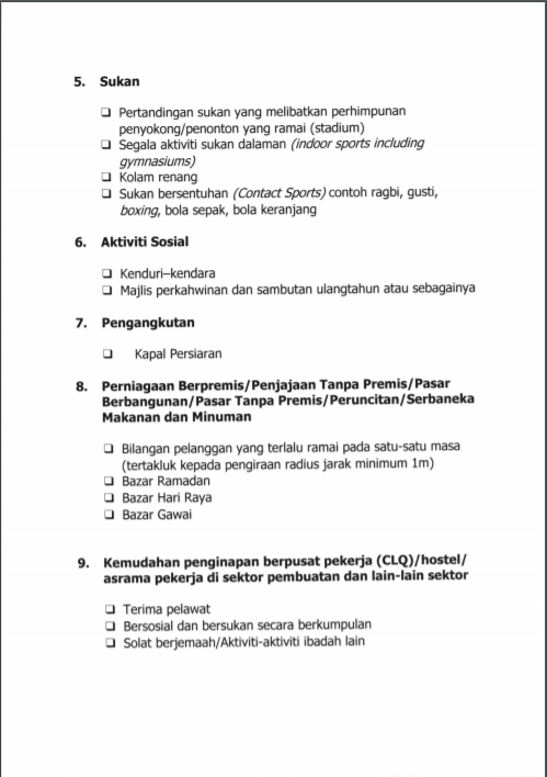 twt_borneomy's tweet photo. Senarai Aktiviti Yang Dilarang Semasa Perintah
KAWALAN PERGERAKAN BERSYARAT - Sarawak https://t.co/9jkYbN2cjQ