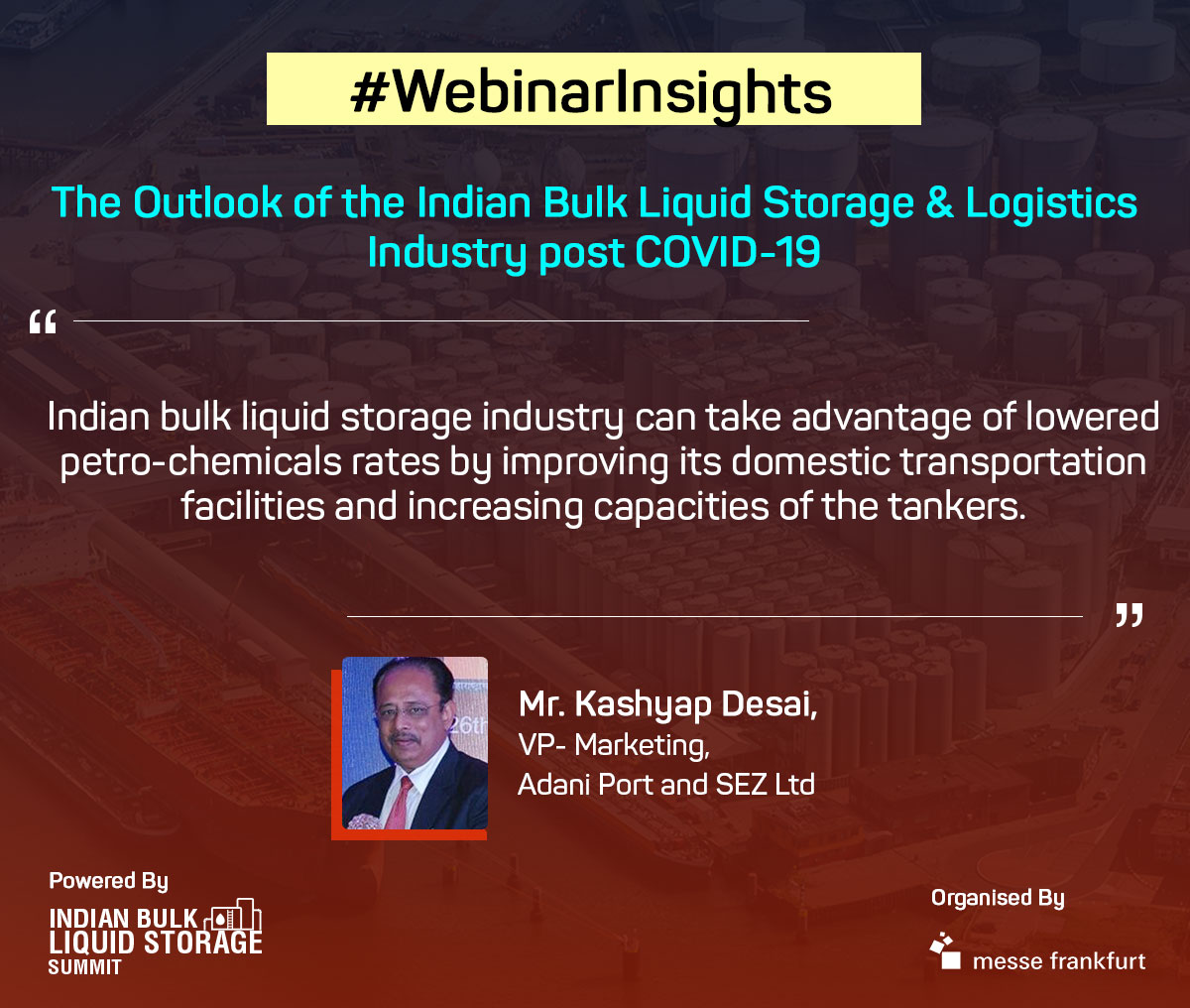 iblssummit's tweet photo. Mr Kashyap Desai emphasised on the different routes companies can adapt considering the lowering rates of #crudeoil and #petrochemicals. Here’s what he had to share! https://t.co/cbEmPAEqoh