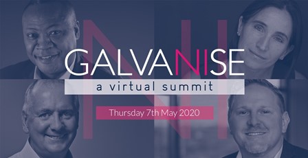 We are starting in less than one hour! If you have registered please click here bit.ly/2SKNo1V and log on using your email address to watch the live stream.  We are looking forward to seeing you at 10.30am GMT

#GalvaniseSummit