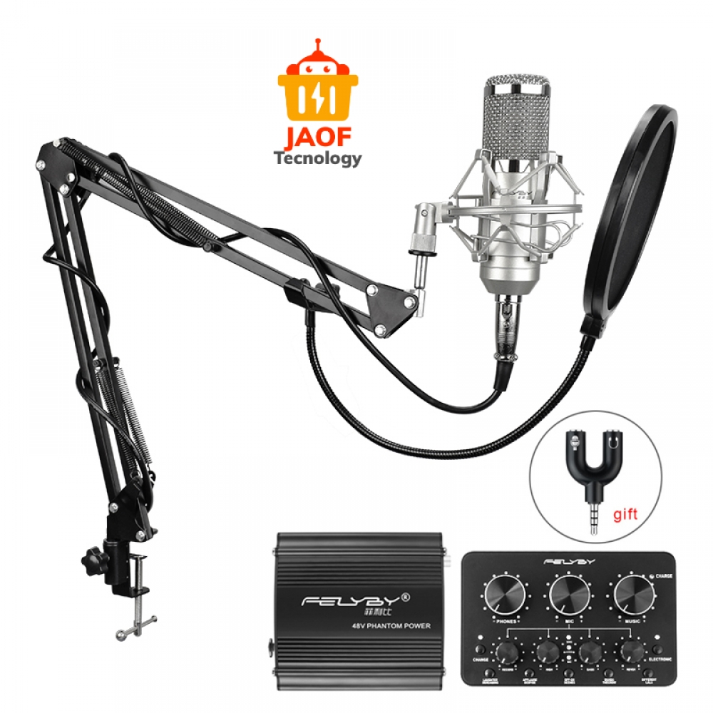 JaofTec's tweet photo. #homevideo #gaming Micrófono condensador profesional para estudio de Audio de Grabación https://t.co/6isAvA0QYl https://t.co/zyJqTaNLaN