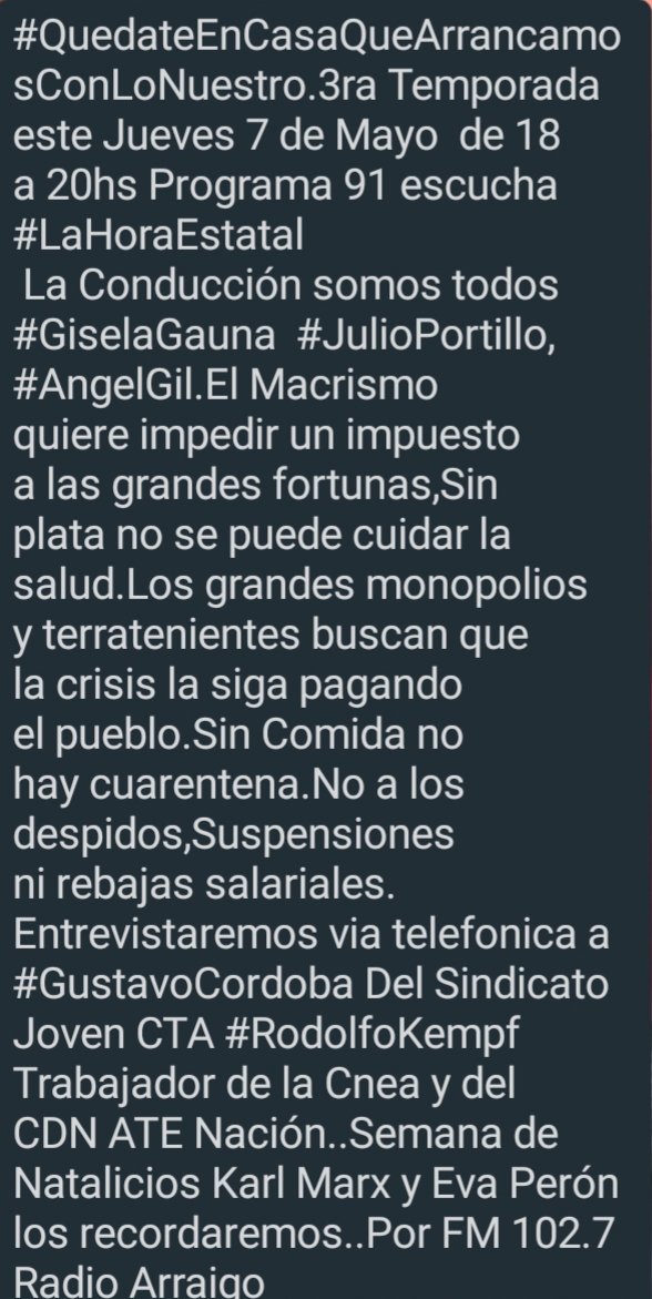 EstatalLahora's tweet photo. #LaHoraEstatal https://t.co/4eTMLSw4gT