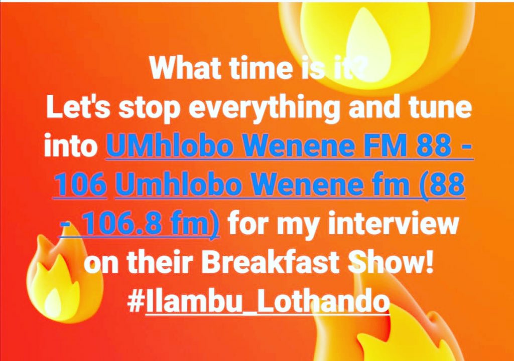 Megga_digital's tweet photo. What time is it?
Let's stop everything and tune into #Umhlobowenene  #Ilambu_Lothando https://t.co/MdJbIzdQO1