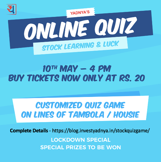 investyadnya's tweet photo. Ready for Stock Market learn & fun on 10th May?
Book your ticket here - https://t.co/C5ZeKG0h5f
#UtiliseLockdownPeriod #UtiliseLockdownWisely #stockmarkets https://t.co/zmhqIut5s8