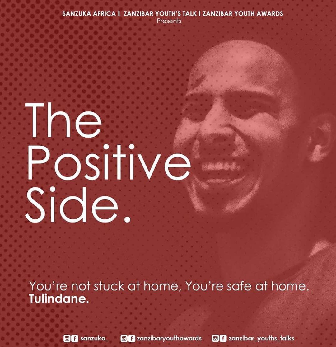 SanzukaA's tweet photo. @sanzuka_ @zanzibaryouthawards @zanzibar_youths_talks The Positive Side #Tulindane #ThePositiveSide https://t.co/5pnAo5wOf7