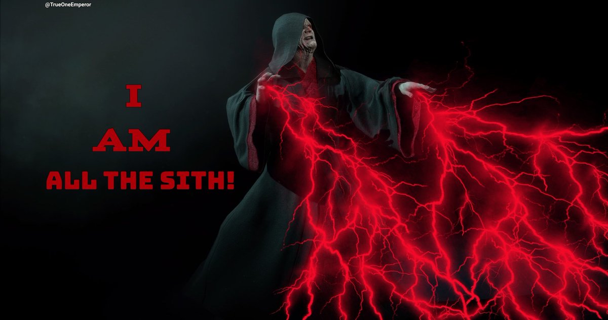TrueOneEmperor's tweet image. “ — I am all the sith! ”

#EmperorPalpatine #DarthSidious 
#StarWarsBattlefrontII 
#StarWars