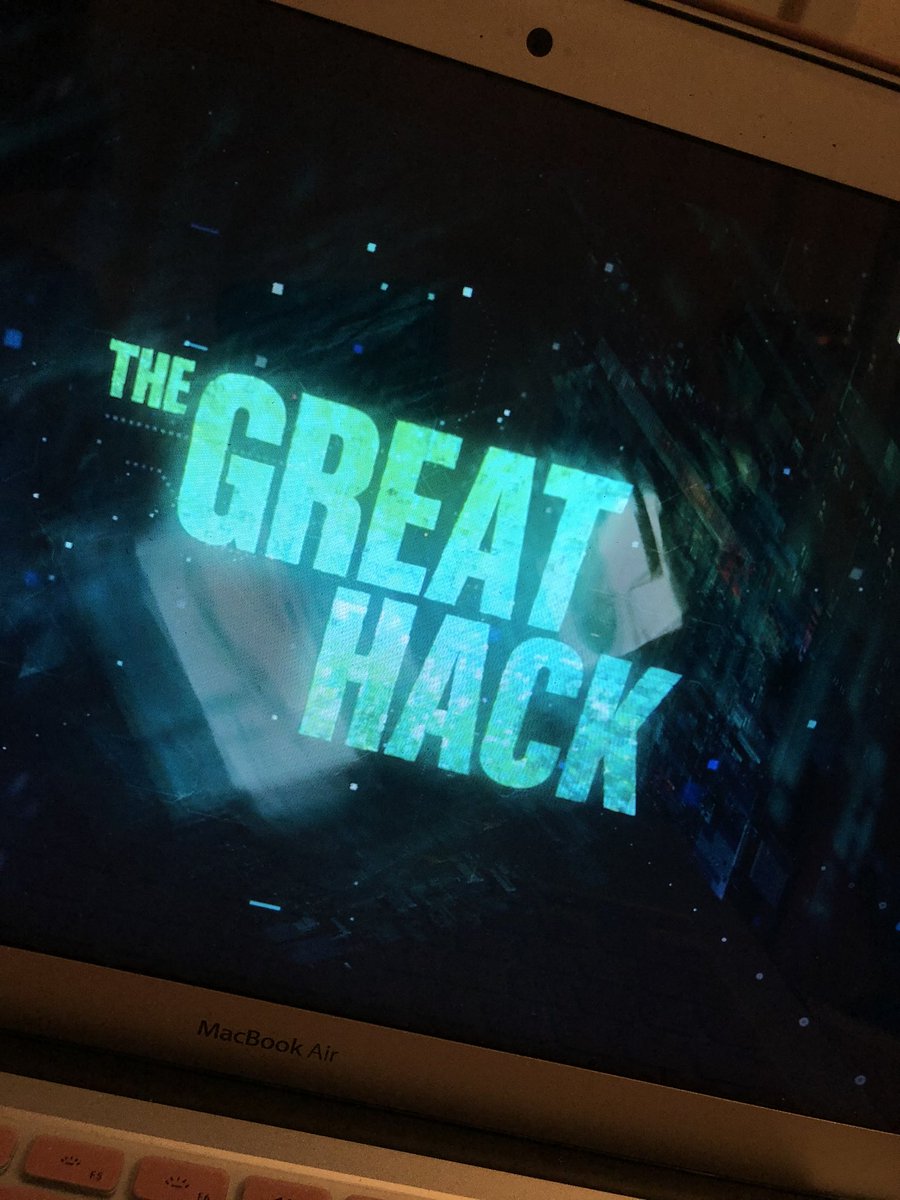 brishipp5's tweet photo. Just finished watching this documentary @thegreathackdoc Very eye opening😳 #comm407 https://t.co/miPNqLll5R