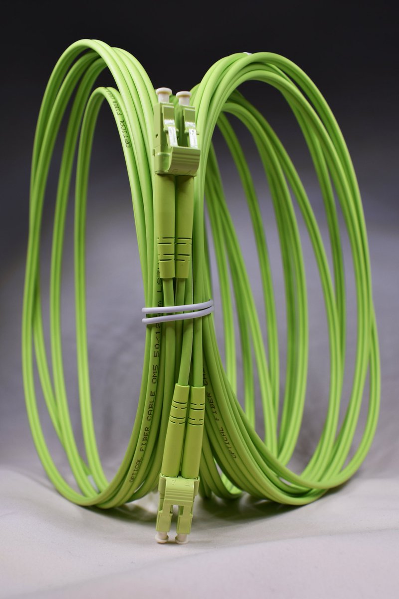 PeakOptical's tweet photo. OM5  fiber optic patchcords for your short range applications.  https://t.co/KHNVo973C2 #fiberoptic #cable #fibernetwork https://t.co/b0TsaJKHZt